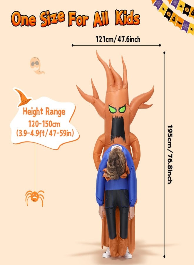 Acekar Inflatable Costume Kids, Halloween Tree Abduction, Dead Tree Blow Up Costumes for Girls Boys Cosplay Themed Parties - Image 2